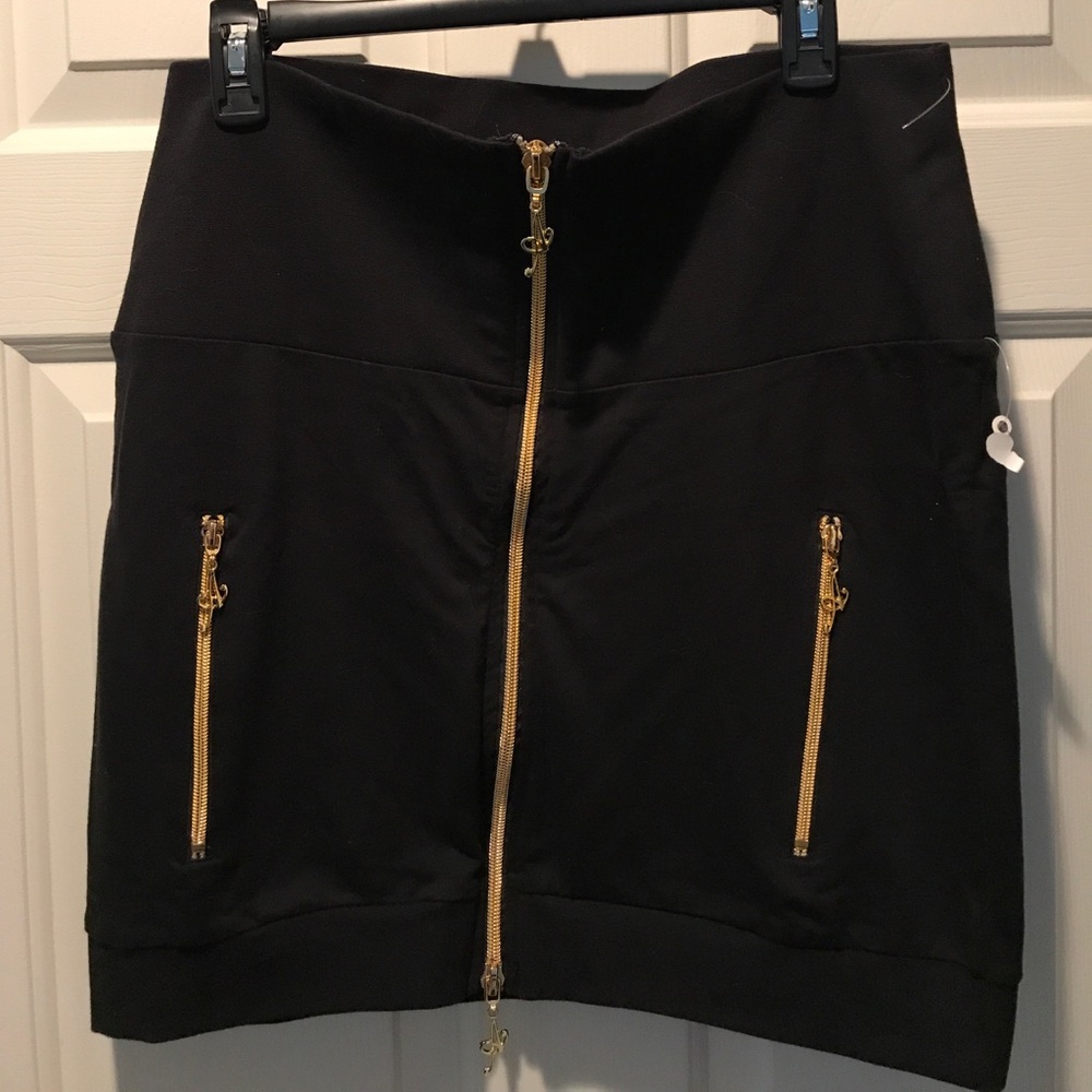 Akademiks black knit skirt